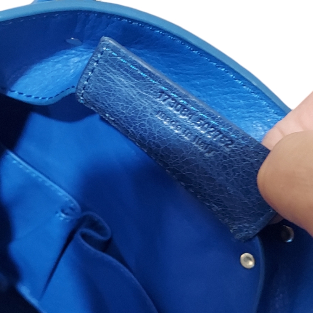 Balenciaga Blue Tote Bag - Picture 12 of 13